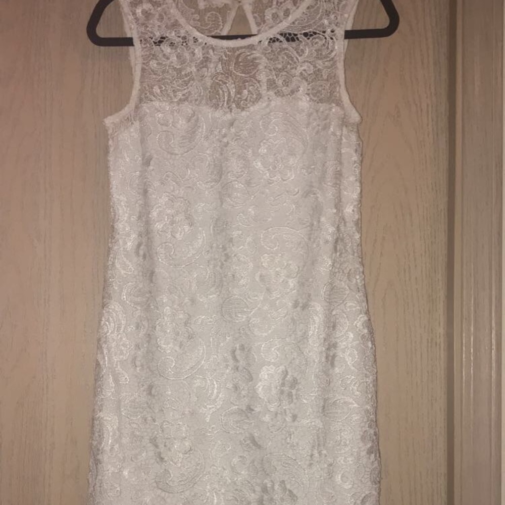White dress